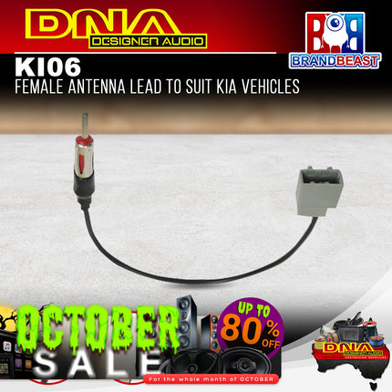 DNA KI-06 Female Antenna Lead To Suit Kia Vehicles