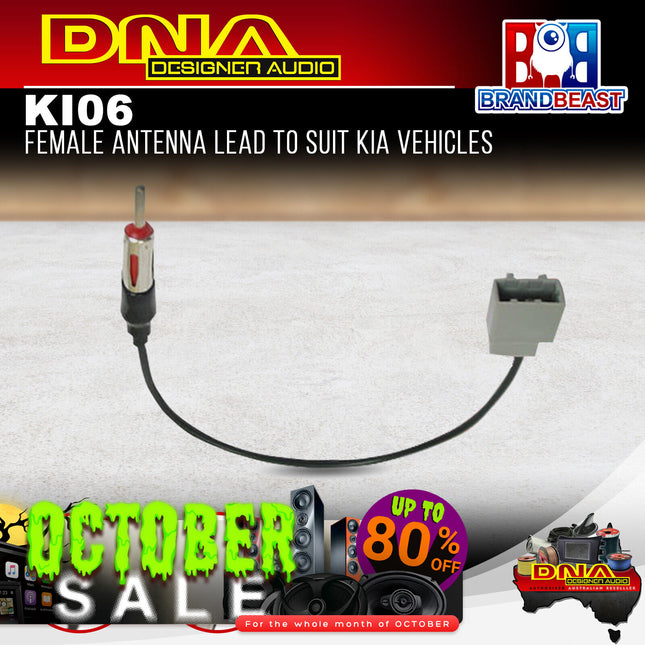 DNA KI-06 Female Antenna Lead To Suit Kia Vehicles