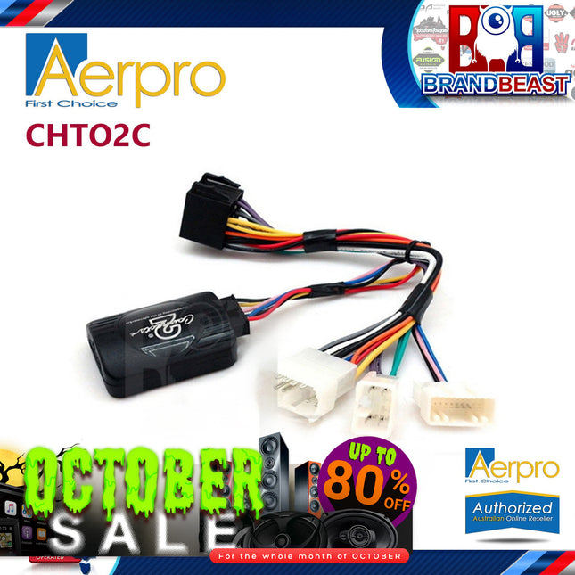 Aerpro CHTO2C Steering Wheel Control Harness Interface For Toyota Various Models