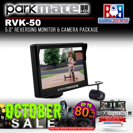 Parkmate RVK-50 5.0" Monitor & Camera Package
