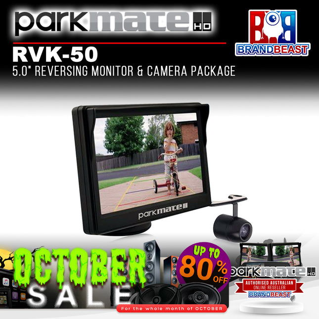Parkmate RVK-50 5.0" Monitor & Camera Package