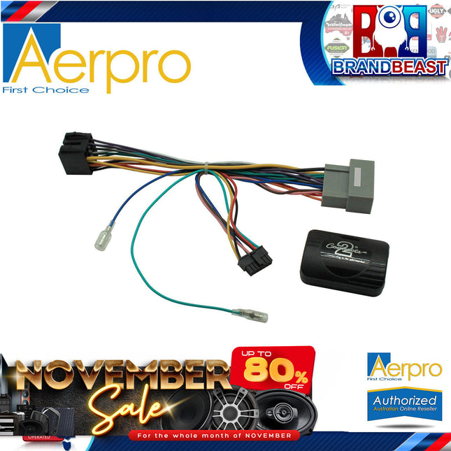 Aerpro CHHO12C Steering Wheel Control Harness to Suit Honda Jazz/City 2014-On