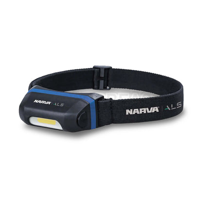 Narva 71424 120 Lumen Detachable &amp; Rechargeable ALS LED Head Torch Lamp