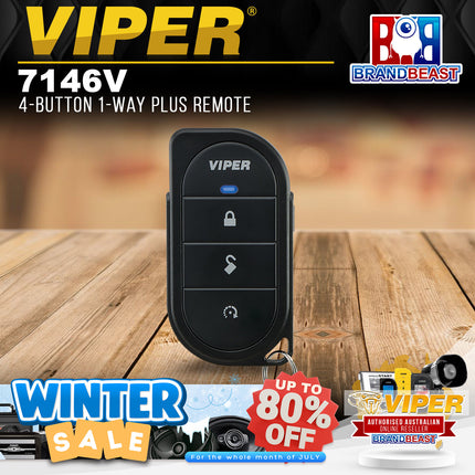 Viper 7146V 4-Button 1-Way Plus Remote