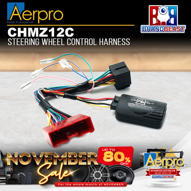 Aerpro CHMZ12C Steering Wheel Control Interface Suit Mazda Various Models