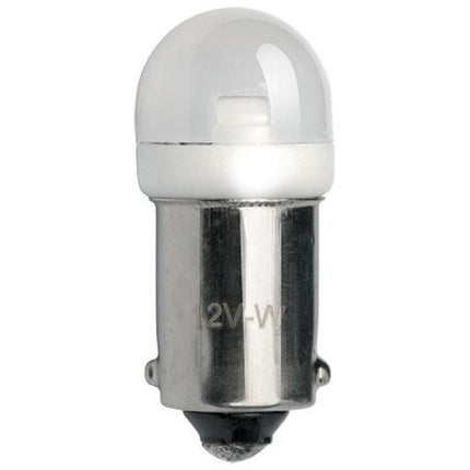 JW Speaker 990147 12V 4W BA9s LED Bayonet Globe 6000K Twin Pack
