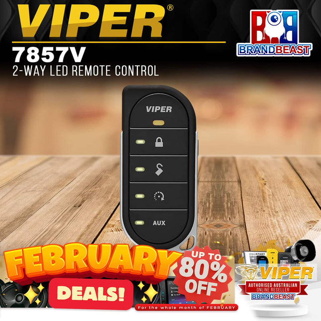 Viper 7857V 2-Way LED Remote Control