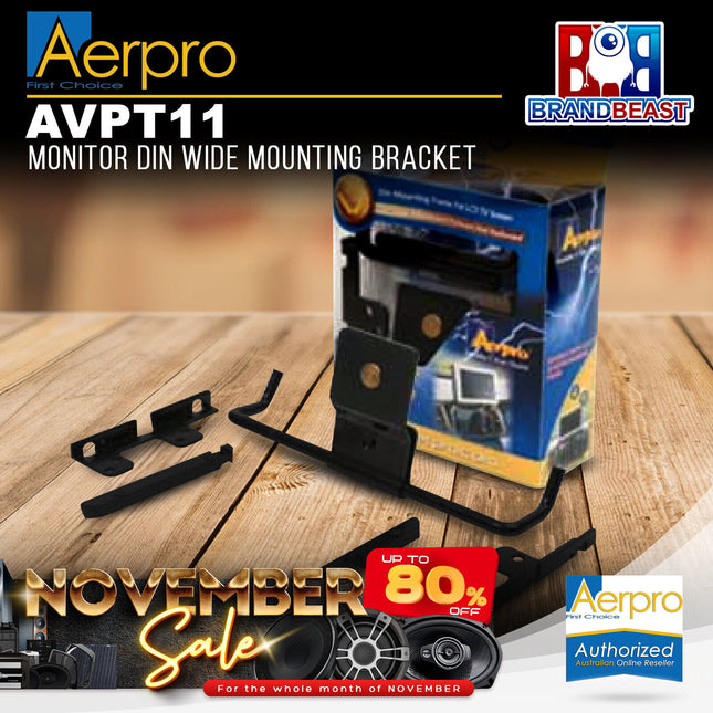 Aerpro AVPT11 Monitor DIN Wide Mounting Bracket