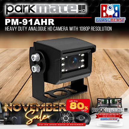 Parkmate PM-91AHR Heavy Duty Analogue HD Camera with 1080P Resolution