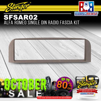 Stinger SFSAR02 Alfa Romeo Single DIN Radio Fascia Kit