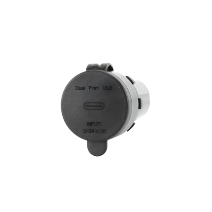 DNA PA100W Universal Round Mount USB-C PD 100W + QC USB-A 36W Vehicle Charger
