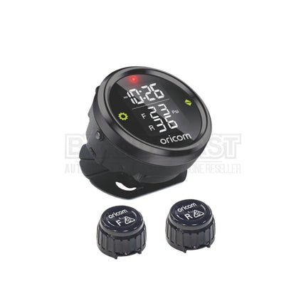Oricom TPMC-2E Motorcycle Tyre Pressure Monitoring System with 2 External Sensors