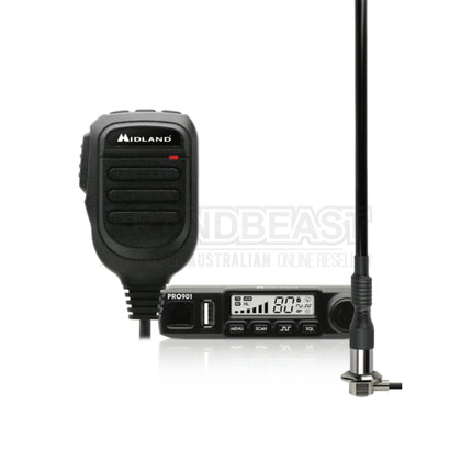 Midland MACHINERY PACK Compact UHF Radio with Antenna