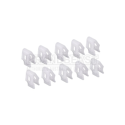 Aerpro FC24 Facia Clips - White Firm Hold Clips for VW 9" &amp; 10" Kits