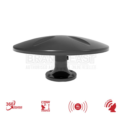 AUTOBACS ORBIT35B - Omni Directional TV Antenna - Black