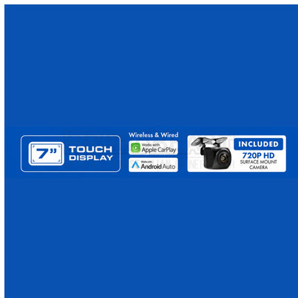 Aerpro AM7514K 7" Multimedia Receiver Kit to Suit Mazda 3 2009-2013