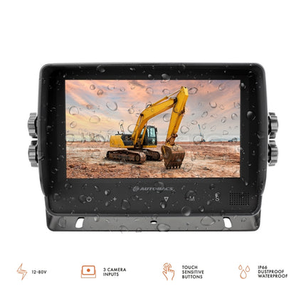 AUTOBACS HD73WP - 7 Inch High Res Waterproof Monitor