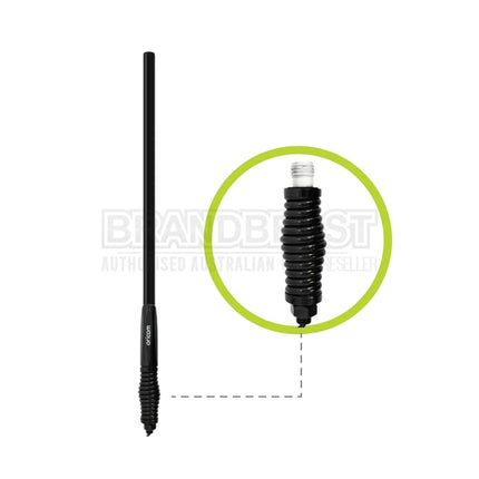 Oricom ANU856 3dBi UHF CB Antenna with Detachable Fiberglass Pole