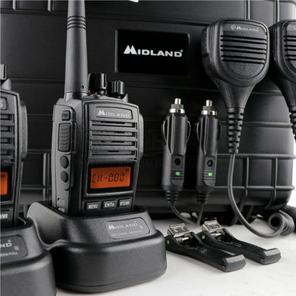 Midland G18-2TP 5W UHF Analogue Portable Radio - Twin Tradie Pack