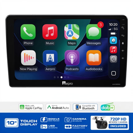Aerpro AMDVW6 10" Multimedia Receiver VW Transporter MIB-II 16