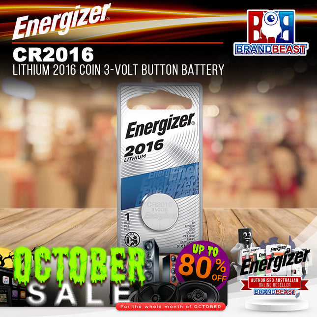 Energizer CR2016 Lithium Coin 20162 Lithium Coin 2032 3-Volt Button Cell Battery