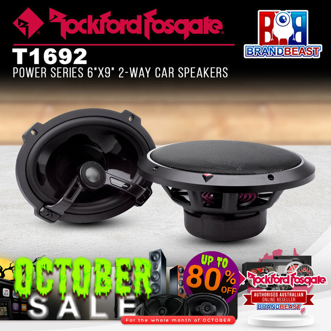 Rockford Fosgate T1692 Power 6"X9" 2-Way Full-Range Speaker