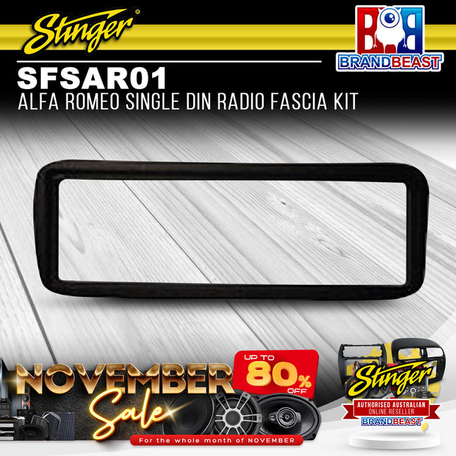Stinger SFSAR01 Alfa Romeo Single DIN Radio Fascia Kit