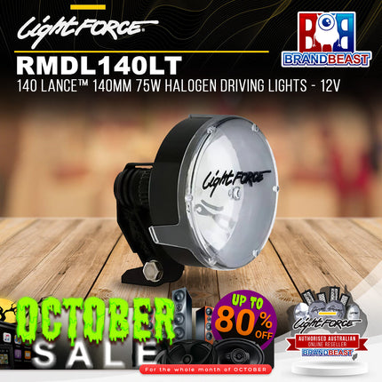 LightFORCE RMDL140LT Lance™ 140mm Ultra Compact Driving Light - Twin Pack