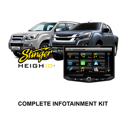 Stinger SRP-IZ001H HEIGH10 Infotainment Kit Suits Isuzu D-MAX / MUX