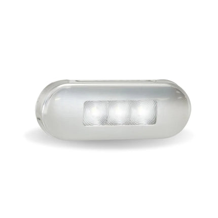 LED Autolamps 86WMB 12-24V LED Front Marker Light Stainless Steel Bezel