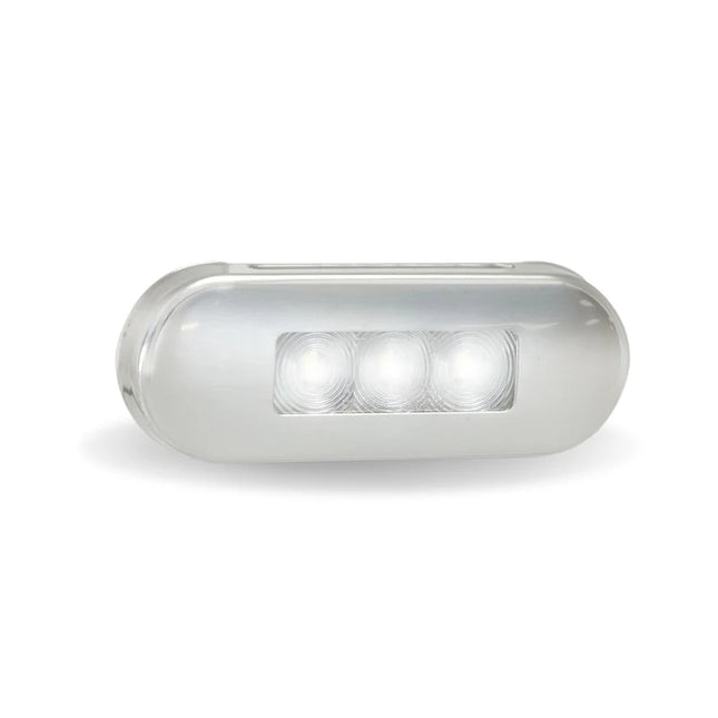 LED Autolamps 86WMB 12-24V LED Front Marker Light Stainless Steel Bezel