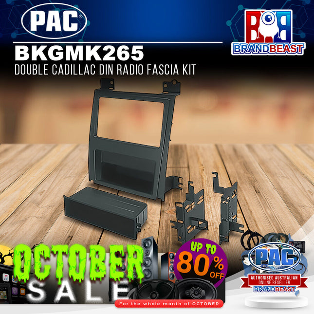 PAC BKGMK265 Bestkits Cadillac Double DIN Radio Fascia Kit