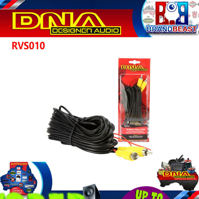 DNA RVS010 10m RCA To RCA Video Cable