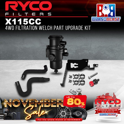 Ryco X115CC 4WD Filtration Upgrade Kit