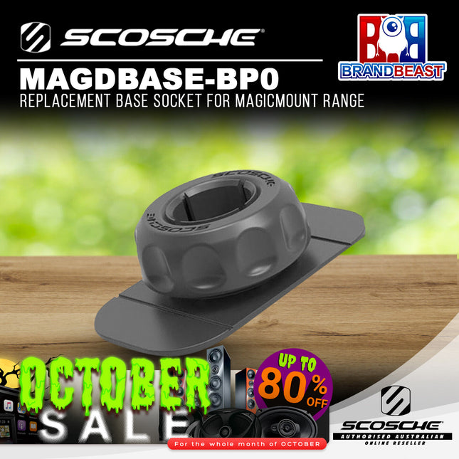 Scosche MAGDBASE-BP0 Replacement Base Socket for MagicMount Range