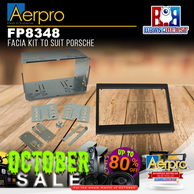 Aerpro FP8348 Facia Kit To Suit Porsche
