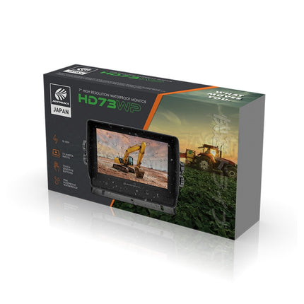 AUTOBACS HD73WP - 7 Inch High Res Waterproof Monitor
