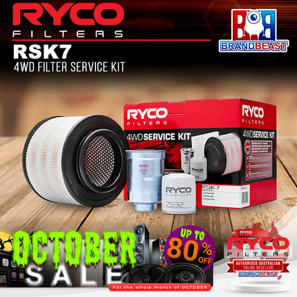 Ryco RSK7 4WD Filter Service Kit