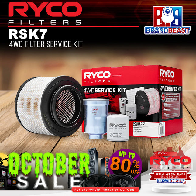 Ryco RSK7 4WD Filter Service Kit