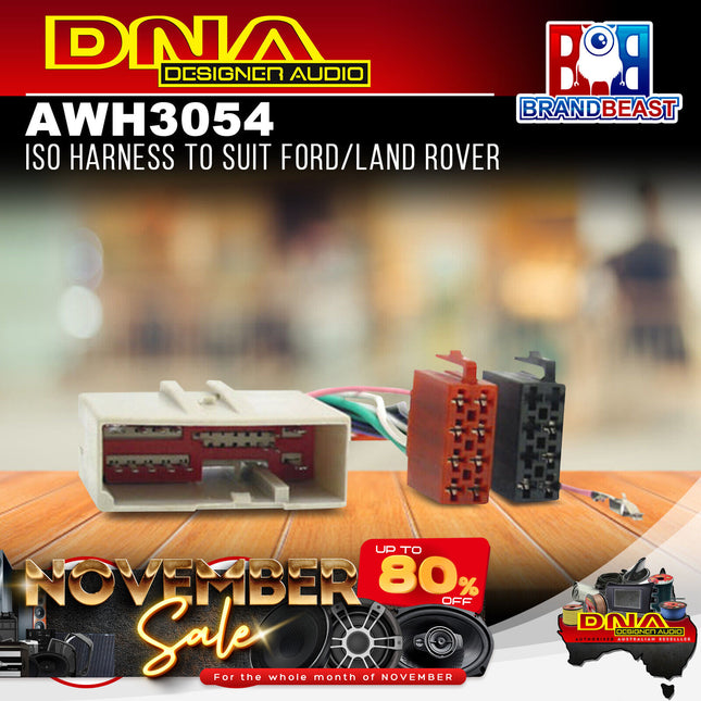 DNA AWH3054 ISO Harness to Suit Ford/Land Rover