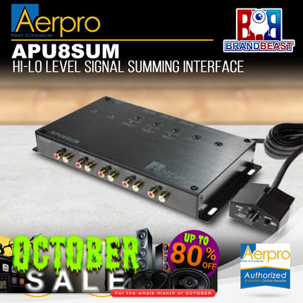 Aerpro APU8SUM Hi-Low Level Signal Summing Interface