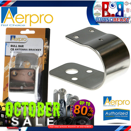 Aerpro CBBB50 50mm Universal UHF CB Antenna Bull Bar Bracket