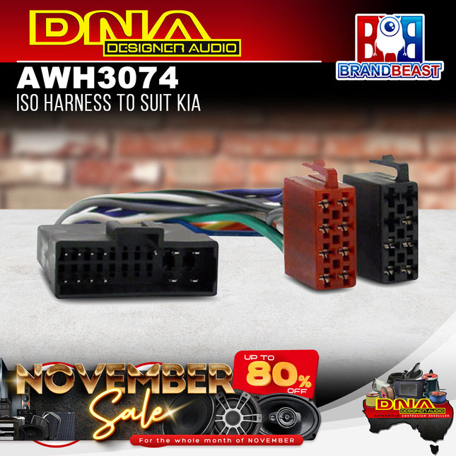 DNA AWH3074 ISO Harness to Suit Kia