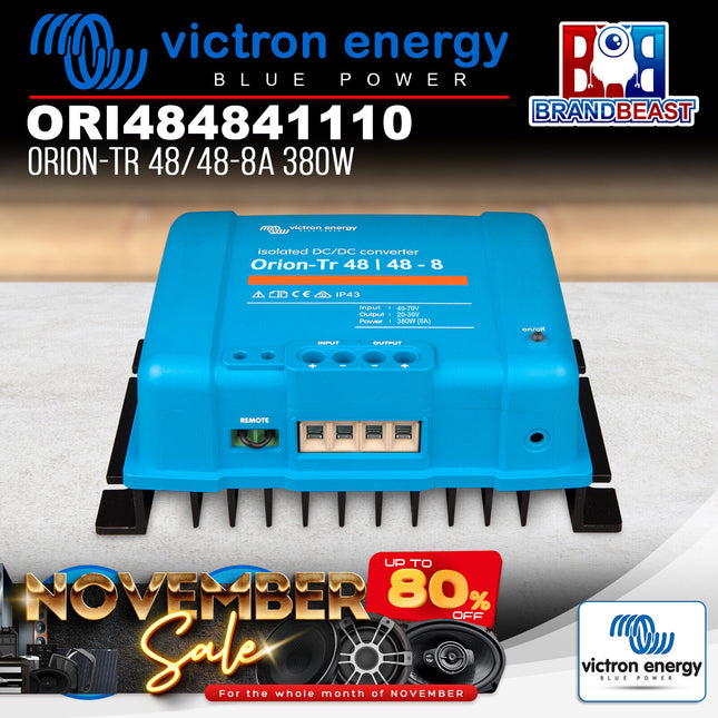 Victron Energy ORI484841110 380W 48/48-8A Orion-Tr Isolated DC-DC Converter