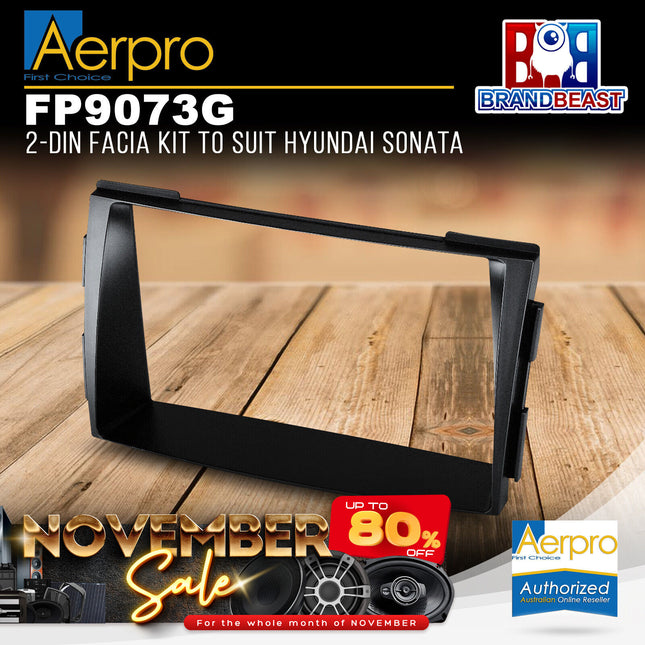 Aerpro FP9073G Double DIN Facia Kit Suit Hyundai Sonata NF