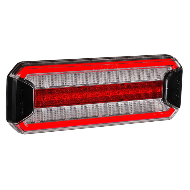 Narva 97210 Model 72 Rear Stop/Tail/Indicator/Reverse Lamp With In-Built Retro Reflector, With 0.5M Of Cable