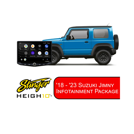 Stinger SRP-SZ001H HEIGH10 Infotainment Package For Suzuki Jimny 2018–2023