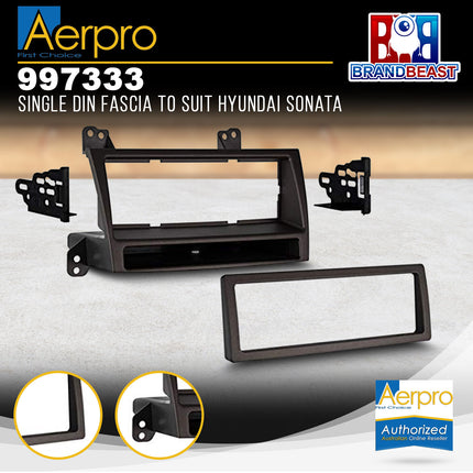Aerpro 997333 Single DIN Facia Kit to Suit Hyundai Sonata