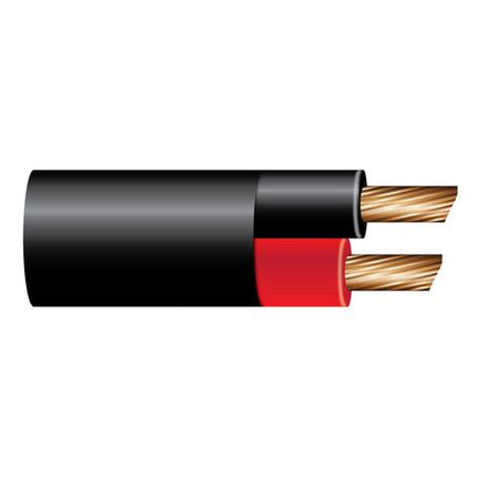 OEX 4mm Twin Core Sheathed Automotive Cable Red/Black 30m | ACX0808