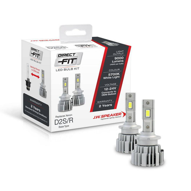J.W. Speaker LED Headlight Kit 5700K D2S/D2R Replacement - 999000D2